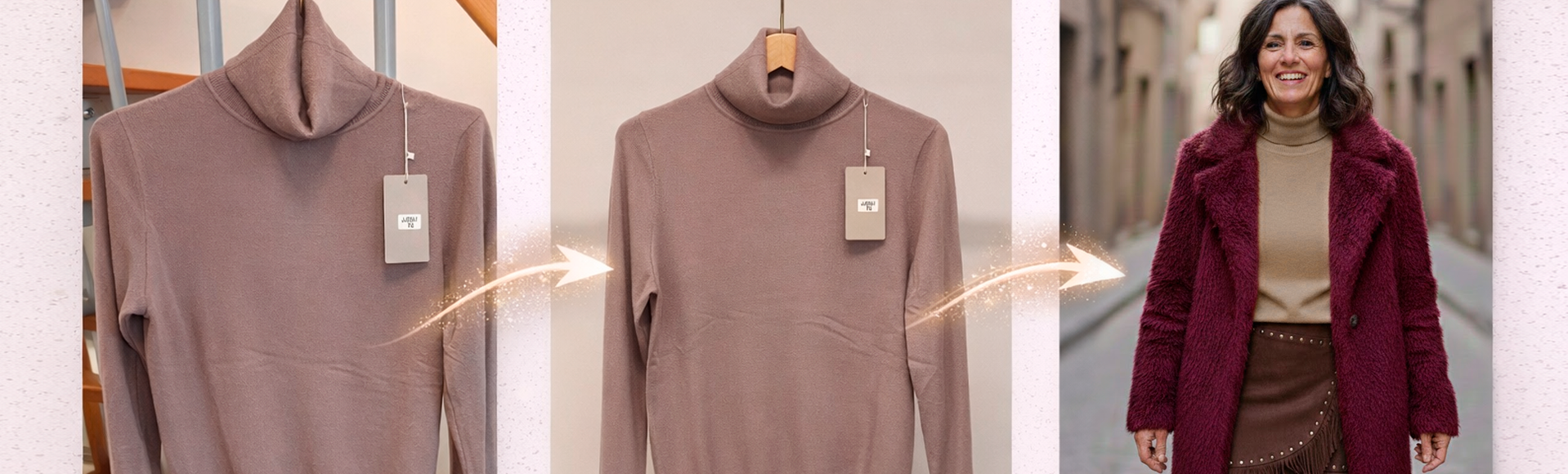 AI content production — fashion brand result