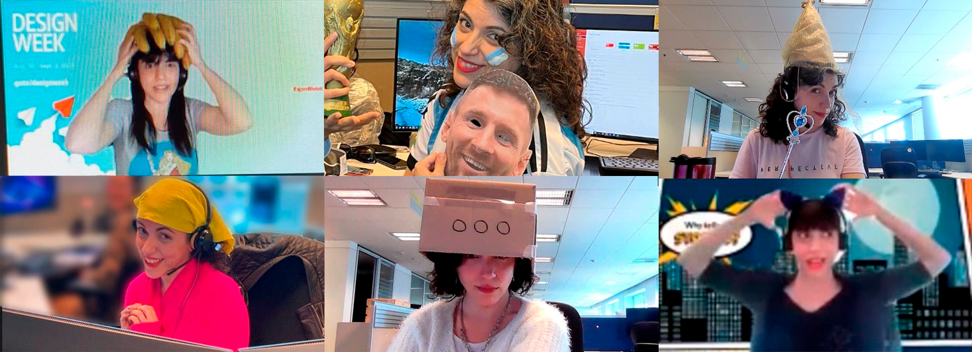 Monthly community sessions — humor as an engagement tool