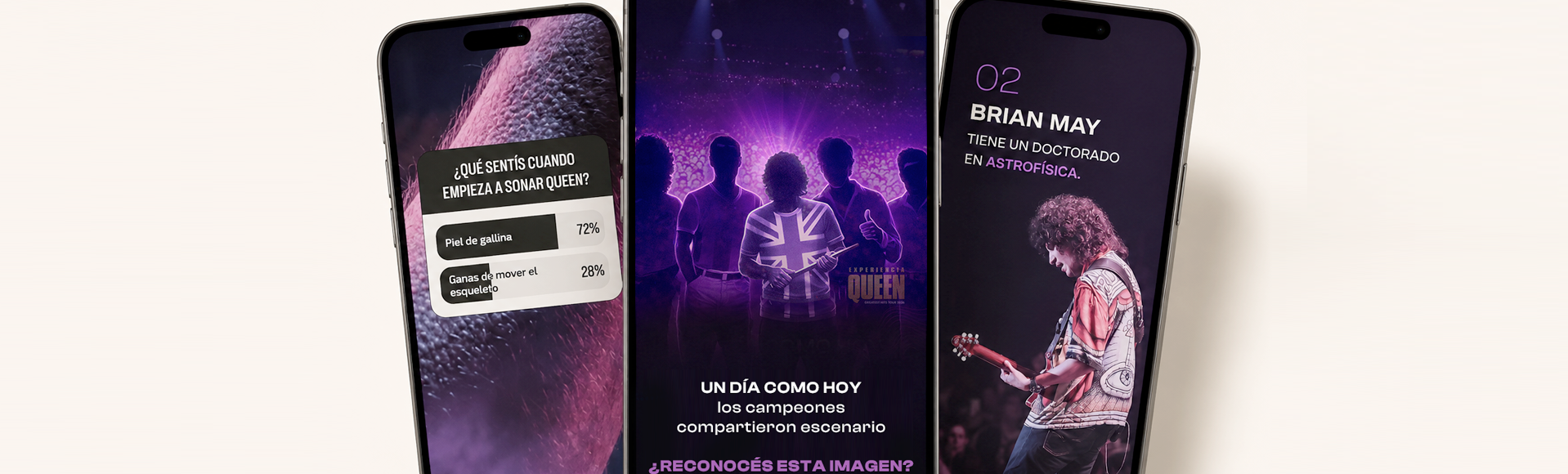 Experiencia Queen — campagna di content strategy