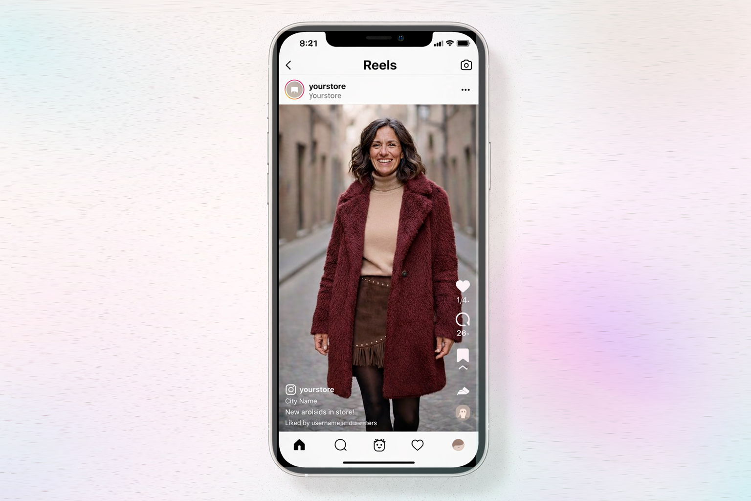 AI content production for fashion brand