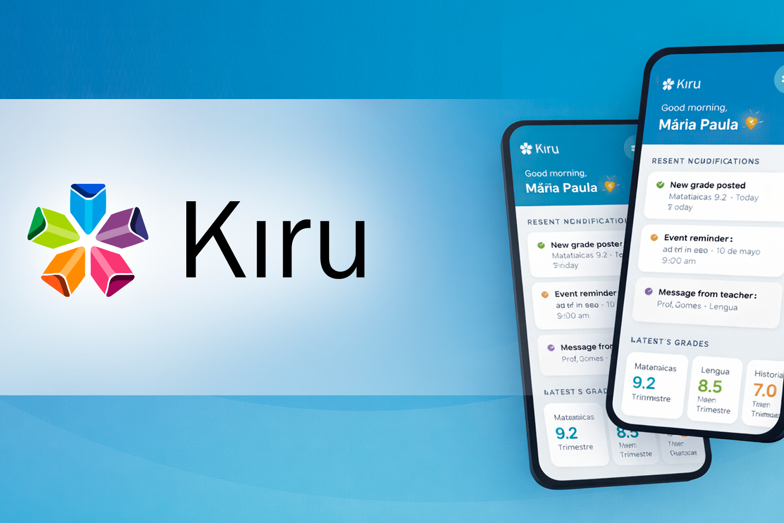 Kiru — brand identity for a school communication platform
